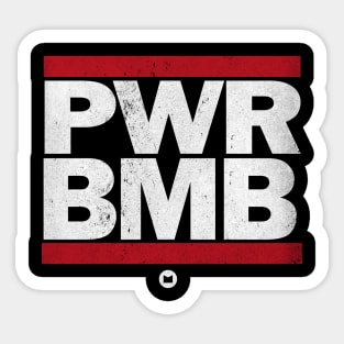 PWR BMB Sticker